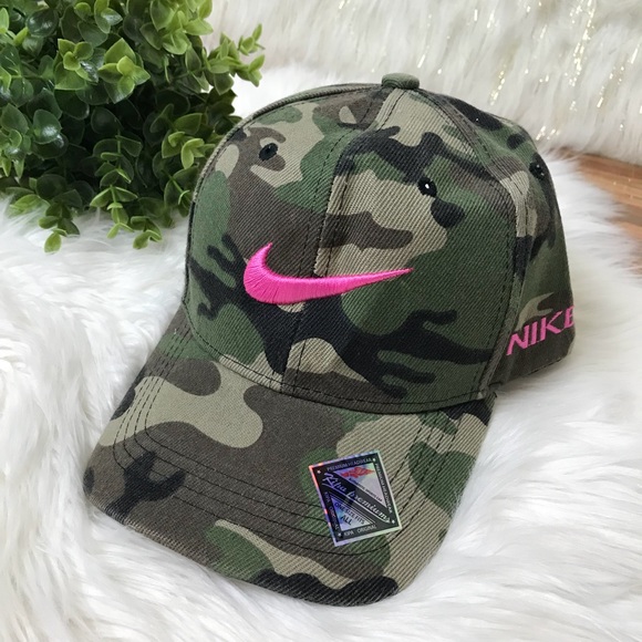 nike camo baseball cap